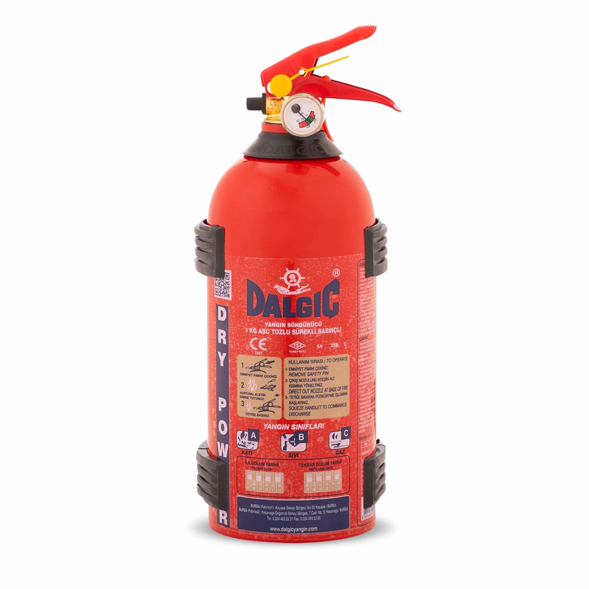 1Kg Tozlu Yangin Sondurucu 1