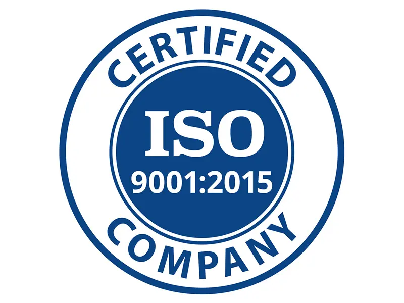 ISO_9001_2015 Kalite Standartlarına Uygunluk Belgesi